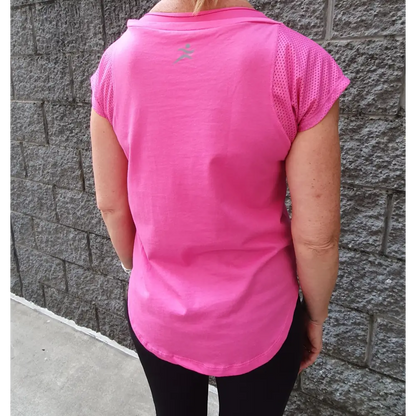 Gmaxx Cancer Fundraiser Tee Hot Pink