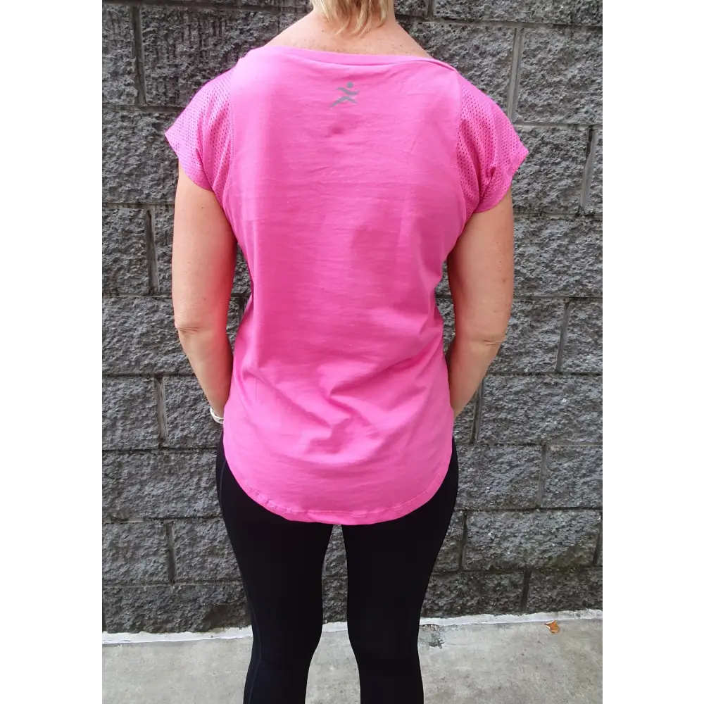 Gmaxx Cancer Fundraiser Tee Hot Pink