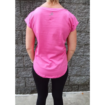 Gmaxx Cancer Fundraiser Tee Hot Pink