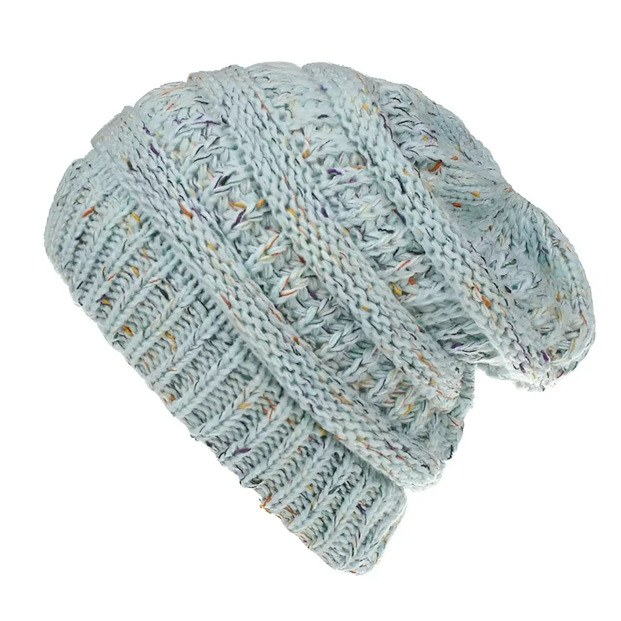 Pony Tail Beanies.. Assorted Colours. - gmaxx