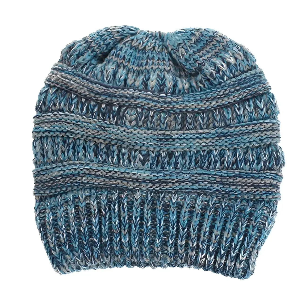 Pony Tail Beanies.. Assorted Colours. - gmaxx