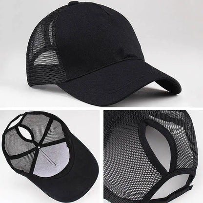 PONY TAIL Caps - Assorted Colours - gmaxx