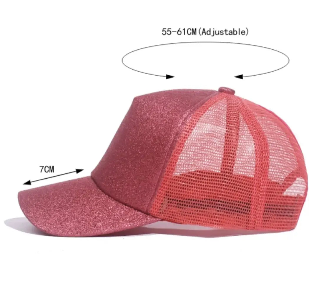 PONY TAIL Caps - Assorted Colours - gmaxx