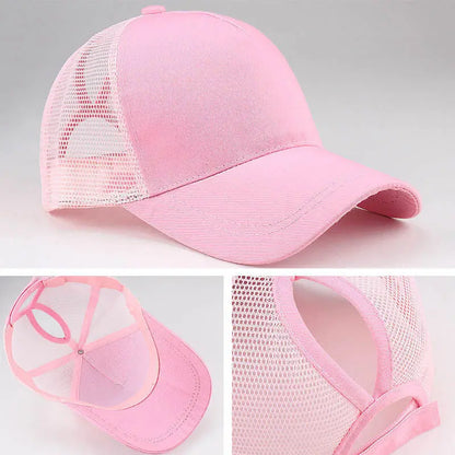 PONY TAIL Caps - Assorted Colours - gmaxx