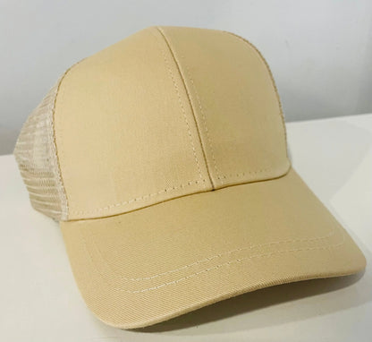 PONY TAIL Caps - Assorted Colours - gmaxx