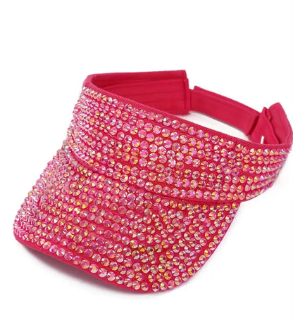 Rhinestone Peaks - Pink Rose - Caps