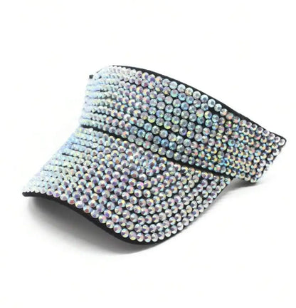 Rhinestone Peaks - Silver - Caps