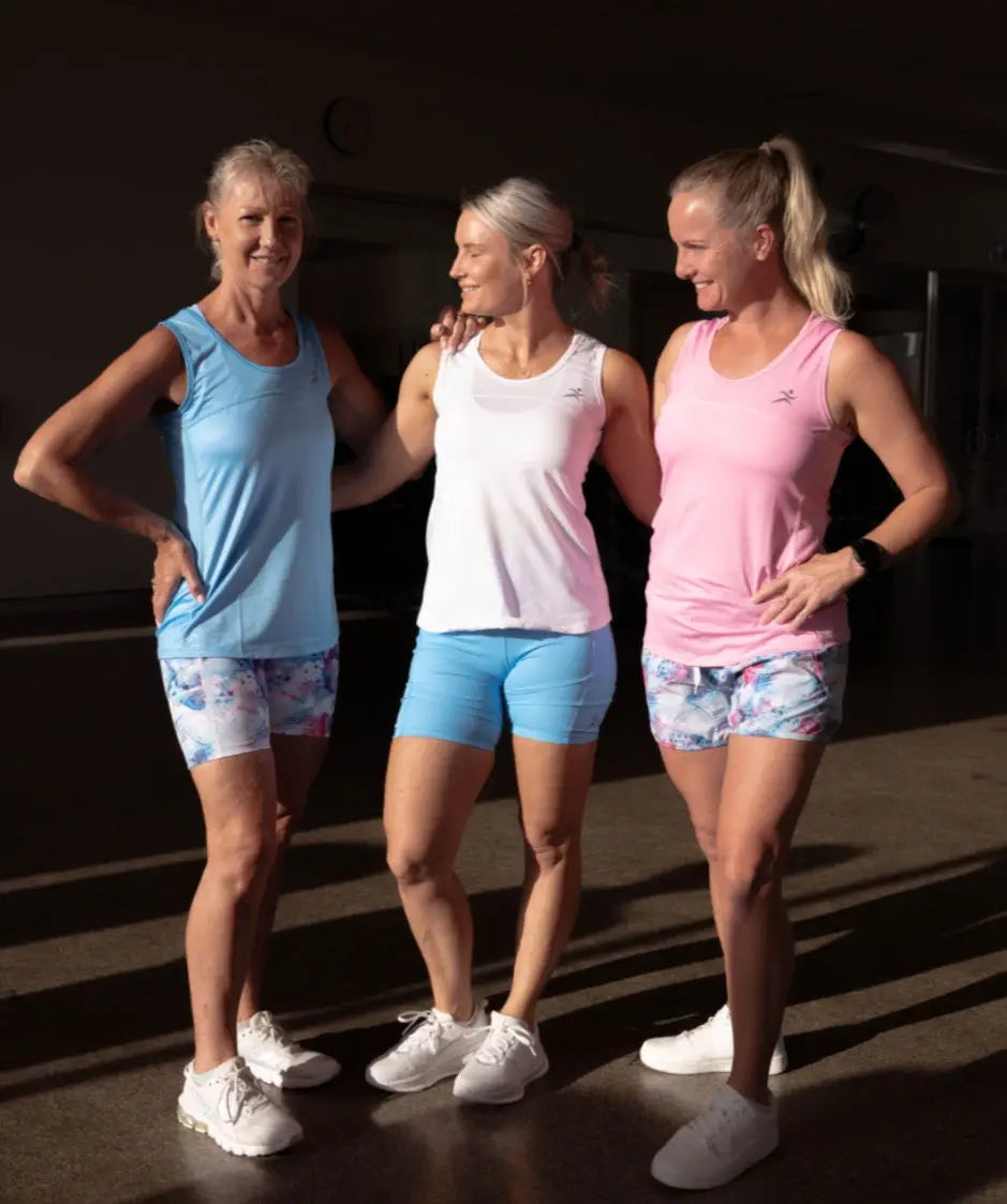 Sky Blue Bike Short - shorts