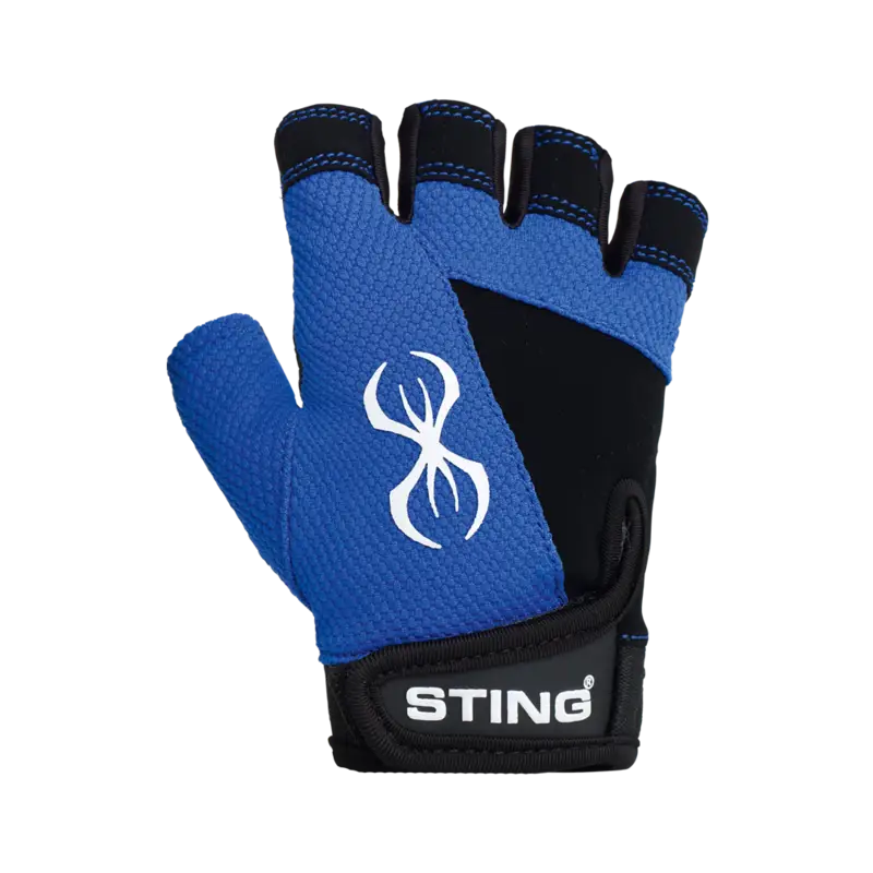 STING VX1 Ladies Training and Exercise Gloves. Pink and Blue. - gmaxx