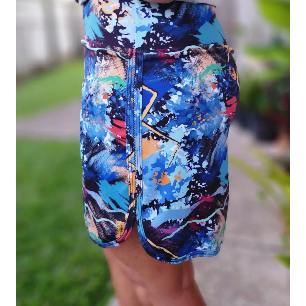Abstractl Print, Golf, Pickleball, Tennis Skort/ Skirt 