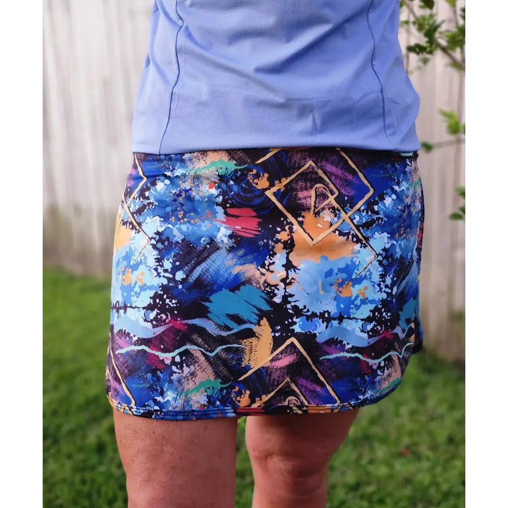 Abstractl Print, Golf, Pickleball, Tennis Skort/ Skirt 