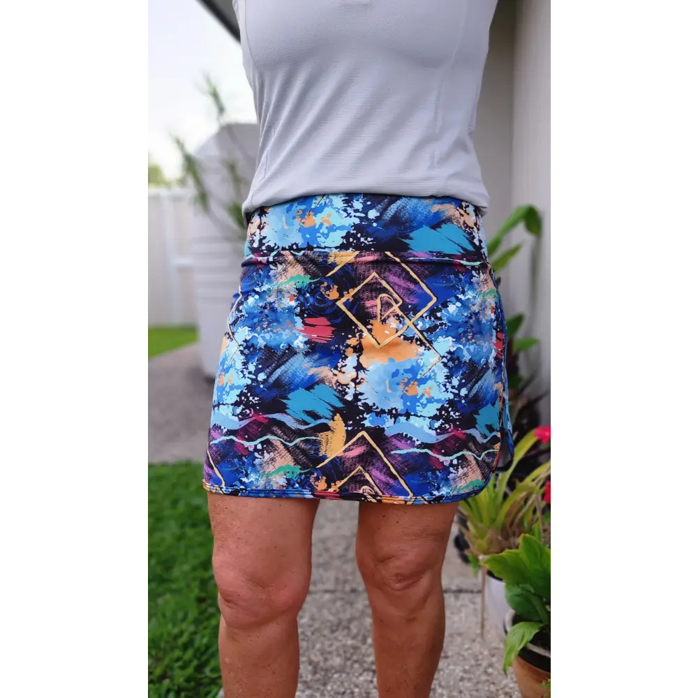 Abstractl Print, Golf, Pickleball, Tennis Skort/ Skirt 