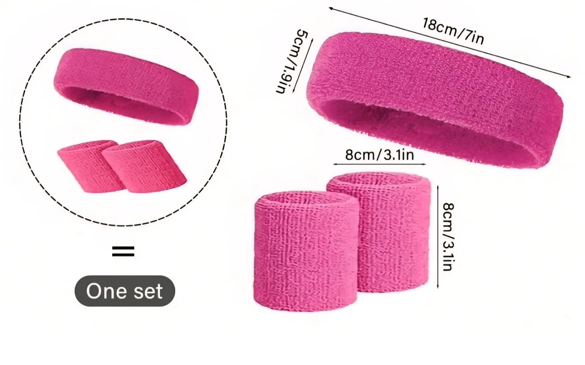 Sweat Band Sets - Accessories