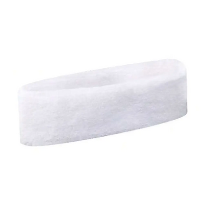 Sweat Head Bands - White - Accessories
