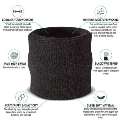 Sweat Wrist Bands - Accessories