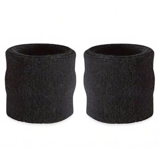 Sweat Wrist Bands - Black - Accessories