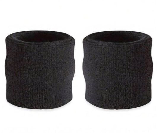 Sweat Wrist Bands - Black - Accessories