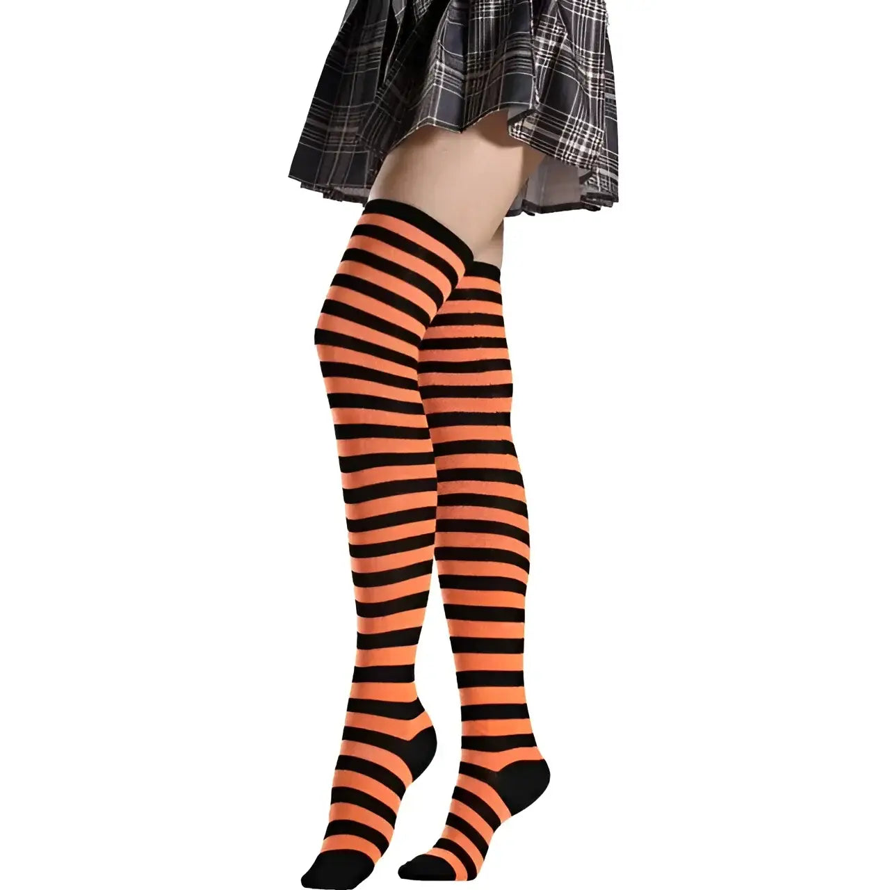 Thigh High Assorted Coloured Socks - gmaxx