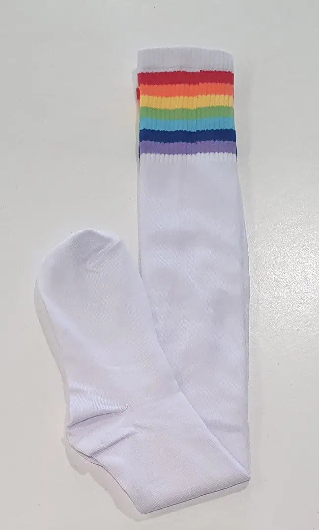 Thigh High Assorted Coloured Socks - gmaxx