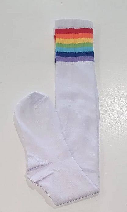 Thigh High Assorted Coloured Socks - gmaxx