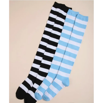 Thigh High Assorted Coloured Socks - gmaxx