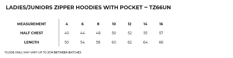 Sizing Guide