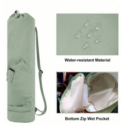 Yoga Mat Bags Green Yoga Accessories