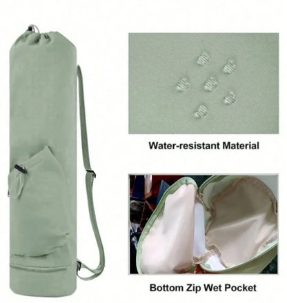 Yoga Mat Bags Green Yoga Accessories