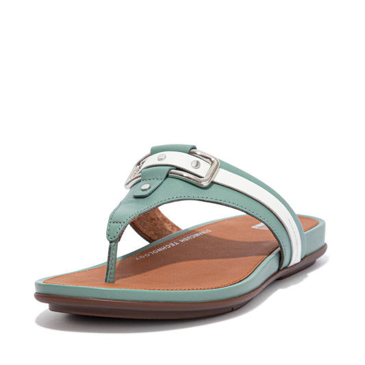 Sandals that take 'sleek' to the extreme. They look like the kind of ultra-chic flats that can be hard work to walk in...but slip these on and you'll swear you're in your comfiest shoes.