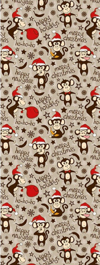 Christmas Cheeky Monkey Leggings