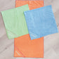 Gmaxx Gym Towels with zip pocket. Available in Green and Orange