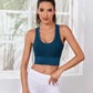  Light weight MESH Sports Bra. Perfect for low to medium impact workouts like yoga and strength training, this cute Crop will be stealing the attention at the gym. Available in Navy, Black, Plum and White